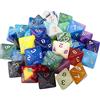 SIQUK 42 Pezzi Set di Dadi 8 Facce, Dadi Poliedrico Colorati con Borse per DND RPG MTG