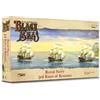 Warlord Games WarLord Black Seas The Age of Sail Royal Navy 3 ° Tariffe di fama per i Mari Neri Table Top Ship Combat Battle War Game 792011002, non verniciato