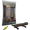Generic Mini skateboard per dita - minuscole assi per bambini e adulti | Set di giocattoli per skateboard con strumenti | Fingerboard professionali per trucchi di skate, gioco da scrivania, regalo per ragazzi
