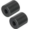 PATIKIL Microfono Stand Adattatore 1/4 a M6 Femmina Fotocamera Vite Filetto Adattatore per Microfono Treppiede Supporto Nero 2pz