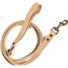 Wisedog Guinzaglio Classico, Durevole per Ogni Giorno sabbia 3 m | Guinzaglio in PVC resistente e durevole, con gancio 360° e design vintage. Impermeabile, ideale per uso prolungato