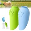 Yesmoyhe Adattatore Portatile in Silicone Per Bottiglie D'acqua Per Cani, 2 Pezzi Adattatore per bottiglie d'acqua in silicone, Borraccia da viaggio per cani, Sili-cone Accessorio Per Borraccia Cane Portatile