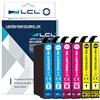LCL Compatibile per 405XL Cartuccia d'inchiostro Sostituzione per Epson | WorkForce Pro WF-3820DWF WF-3825DWF WF-4820 WF-4820DWF WF-4825 WF-4825DWF WF-4830DTWF WF-7310DTW WF-7830DTWF(2C2M2Y,6-Pack)