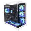 NitroPC - PC Gaming Estremo Bronze Plus (AMD Ryzen 7 5800X 8/16 4.7GHz, RTX 5060 8GB, RAM 32GB, M.2 2TB, Windows 11 PRO, illuminazione RGB, WiFi) Computer fisso, PC Gamer (Bianco)