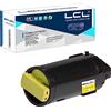 LCL Compatibile VersaLink C500 C505 106R03861 2400 Pagine Cartucce di Toner | Sostituzione per Xerox VersaLink C500 C505(1 Giallo)
