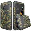 Beeasy Cover per iPhone X/XS IP68 Impermeabile Custodia Militare Antiurto Resistente 360° Metallo Armor Protezione Schermo Integrata Rugged Robusta Indistruttibile Subacquea Antipolvere Mimetico
