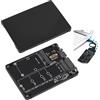 Vomtaric Adattatore SSD M.2 SATA a 2.5 SATA 3.0, Convertitore MSATA e M.2 NGFF 2230 2242 2260 2280 Chiave B/B&M, Supporto fino a 4TB, Interruttore Dual Mode, Compatibile con Windows Mac Linux