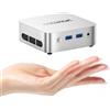 ACEMAGICIAN Vista Mini V1 Mini PC Windows 11 Pro, Intel Alder Lake-N150 (fino a 3,6 GHz), 8GB DDR4 256GB SSD Micro Desktop Computer, Win11 Pro, Dual Display 4K UHD, Doppio Schermo, WiFi 5, BT4.2
