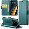 Phernykas Custodia a Libro Portafoglio per POCO X6 Pro, RFID Magnetica | 3 Slot - Per Pendolarismo, Flip Cover Doppia Fibbia Laterale, Pelle PU Anti-Macchia, Supporto, Lavoro, Telefono Libretto