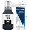 LCL 103 Inchiostro Compatible con epson 103 Nero Flacone di Inchiostro | Compatible con EcoTank L1110 L1210 L1250 L3100 L3101 L3110 L3111 L3150 L3151 L3156 L3160 L3210 L3211 L3250 L3251 (1-Pack)