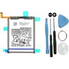GF TECHNO Batteria compatibile con Samsung Note 20 5G, SM-N980F, SM-N980F/D, Savec kit di smontaggio Incluso