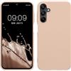 kwmobile Custodia Compatibile con Samsung Galaxy A15 5G Cover - Back Case per Smartphone in Silicone TPU - Protezione Gommata - coconut swirl