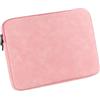 Megoo Custodia per computer portatile da 13, in morbida pelle PU, per Samsung Galaxy Book/Chromebook, Surface Pro 11/10/9/X/8, antiurto, impermeabile, per computer portatili da 12-13, colore: rosa