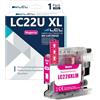 LCL Cartucce d'inchiostro LC22U LC22UM XL High Yield Magenta Compatibile | Sostituzione per Brother DCP-J785DW MFC-J985DW(1-Pack)