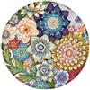 ELLENNE Tappetino Mousepad Rotondo 20cm con Cuciture - Mosaico Botanico|35