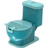 Generico Supporto da tavolo per cellulare, supporto da tavolo per telefono tablet - Supporto da tavolo per telefono a forma di toilette unico e stabile - Supporto per telefono Ornamento da tavolo Suppor