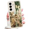 Choeeu ChoosEU Cover per Samsung Galaxy S26, Gatto | TPU Silicone Custodia, Disegni Elegante Colorate Fiori Animali Motivo, Antigraffio Protezione Morbido Case Antiurto Copertura