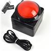 Yoqanr Tastiera macro USB programmabile, pulsante decisione politica principale, impostazione di funzionamento con una sola mano, tastiera di controllo interruttore PC Enter Game (rosso)