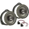 tomzz Audio 4039-006 Kit di installazione degli altoparlanti compatibile con Opel Astra H Corsa D Corsa E 165mm Sistema coassiale TA16.5-Pro