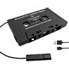 XPJBKC Adattatore Cassetta Autoradio Bluetooth 5.0, Adattatore Auto da Cassetta a Aux per Chiamate in Vivavoce, Lettore di Cassette con Microfono Integrato e Audio Stereo per Cellulari, Lettori MP3