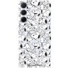 LA CASA DE LAS CARCASAS Custodia compatibile con Samsung Galaxy A35 5G ufficiale di Peanuts Snoopy Silhouette per proteggere il tuo cellulare. Cover in silicone trasparente flessibile con licenza ufficiale di Snoopy