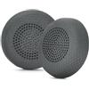 Trurovem Cuscinetti auricolari per cuffie Logitech Zone Wireless Plus, vestibilità comoda, distribuzione uniforme della pressione, materiale PU e nylon, isolamento acustico, eleganti, nero e grigio, ricambio