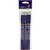 CYPBRANDS Marchi CyP - Real Valladolid, set di cancelleria, matite con gomma, scrittura, materiale scolastico, colore viola, prodotto ufficiale