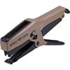 Spec Ops Tools Elite - Pinzatrice per imballaggi per impieghi gravosi, corona 7/16, graffette lunghe 0,6 cm - 1 cm, 3% donate ai veterani, nero/marrone chiaro