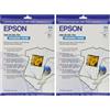 Epson (FR Consumer Electronics) - Maglietta (Confezione da 2)