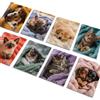 Blasetti Batuffoli - Maxi Quaderno A4-5M Quadretti 5mm - 10pz | Carta FSC 80gr, copertina con teneri cuccioli fotografici, plastificata opaca resistente, conf. da 10.