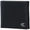Calvin Klein CKJ Enamel Plaque Billfold Black