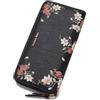 Pomelo Best Portafoglio in Pelle Donna con Stampato Magnolia RFID | Tasche per Biglietti, Scomparto per Cellulare, Chiusura Zip e Cinturino da Polso. Regalo Perfetto per Donne e Ragazze.