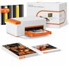 Liene Amber M110 Stampante Fotografica Portatile per Smartphone con 60 Carta Foto 10x15 cm + 20 Adesivi 7.7 cm + 2 Nastri - Tecnologia Sublimazione Termica, Bluetooth, per iPhone e Android