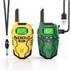 Inspireyes Walkie Talkie Bambini Ricaricabili 48H Lunga Portata con Torcia