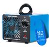 GMGXX Generatore di Ozono Professionale 75000mg/H, GMGXX 0-400㎡ Ozonizzatore Purificatore d'Aria Ozono,Timer 120 Min, Macchina Ozono per Casa Ambienti e Auto, Blu, OG-75