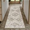HUGEAR Tappeto Cucina 60x180cm Marrone Antiscivolo