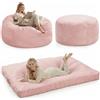 SEERFashion Puff Poltrona Sacco Gigante XXL, 2 in 1 Pouf Sacco Si Trasforma in Pouf Letto, Qualità Sartoriale, Bean Bag Per Sedersi Ergonomico, Fodera Lavabile, Puff Per Adulti, Con Imbottitura