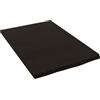 Qnhdfrt Ripiano per Mensola 40x60x2 cm in Rovere Massello Marrone Scuro | Pannello rustico in legno naturale con bordi vivi, ideale come piano per tavolo o mobile in soggiorno e bagno.