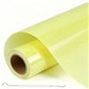 XAHMBSS Glitter Vinile Termoadesivo per Tessuti 30×200 cm,Pellicola per Plotter in Vinile a Trasferimento Termico,Facile da Tagliare e Eliminare,Vinile Permanente per T-Shirt (Glitter Giallo)