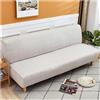 WWQQKJ Copridivano Clic Clac 3 2 Posti Senza Braccioli Elasticizzato Fodera per Divano Letto Pieghevole, Fodera per Elastici Futon Copridivano Senza braccioli(K,120-155cm)
