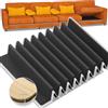 VERONLY Tavole di supporto per divano in legno per sedile cedente, (60 x 205 cm), supporto extra large per divano a 3 posti, con superficie Oxforde e trattamento extra sicuro per angoli arrotondati.