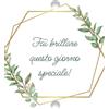 Tecnografica Etichette per Scintille Luminose, Cartoncini Decorativi per Matrimonio, Nozze, Taglio Torta, Anniversario, Compleano, Decorazioni per Feste (8 - Esagono con Foglie, 100)