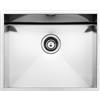 Apell Lavello Cucina 1 Vasca Sottotop Larghezza 52 cm materiale Acciaio Inox finitura Satinata - FEQ50USC Serie Ferrara Zero