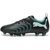 Puma Future 9 Play FG/AG Jr, Scarpe da Calcio, Black Intense Mint White, 37 EU