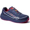 Sparco - Martini Racing Corsica ESD S1PS SR FO HRO- Scarpe Antinfortunistiche Uomo Donna - Scarpe da Lavoro Antiscivolo e Resistenti - Sneaker di Sicurezza in Stile Running - 43 EU