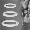 CATZUM Anello Fallico in Silicone per Miglioramento Sessuale (Trasparente)