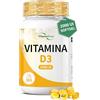 VitaminPure Vitamina D3 2000 UI Alto Dosaggio, 365 SoftGel Facili da Deglutire, Integratore Vitamina D (Vit D) per Ossa e Difese Immunitarie - VitaminPure