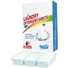 NIDONE Strisce di detergente per lavanderia Lavaggio del detersivo Schema profonda rimozione del detersivo per lavanderia fogli di sapone per il viaggio per viaggi a casa 90pcs