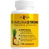 Ally Body Bromelina Forte Drenante 5000 GDU/g Gastroresistente, 120 Compresse da Gambo d'Ananas per Drenaggio Liquidi, Gambe Pesanti, Gonfiore Addominale, Microcircolo e Cellulite, 60 Giorni