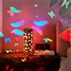 ZIRIKEDAI Proiettore di farfalle con luce notturna USB, ideale come regalo per ragazze, luce d'atmosfera